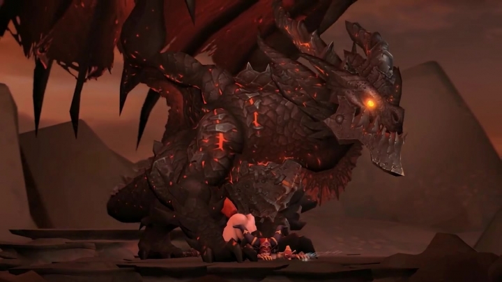 Алекстраза дала Варкрафт-плохишу - дракону